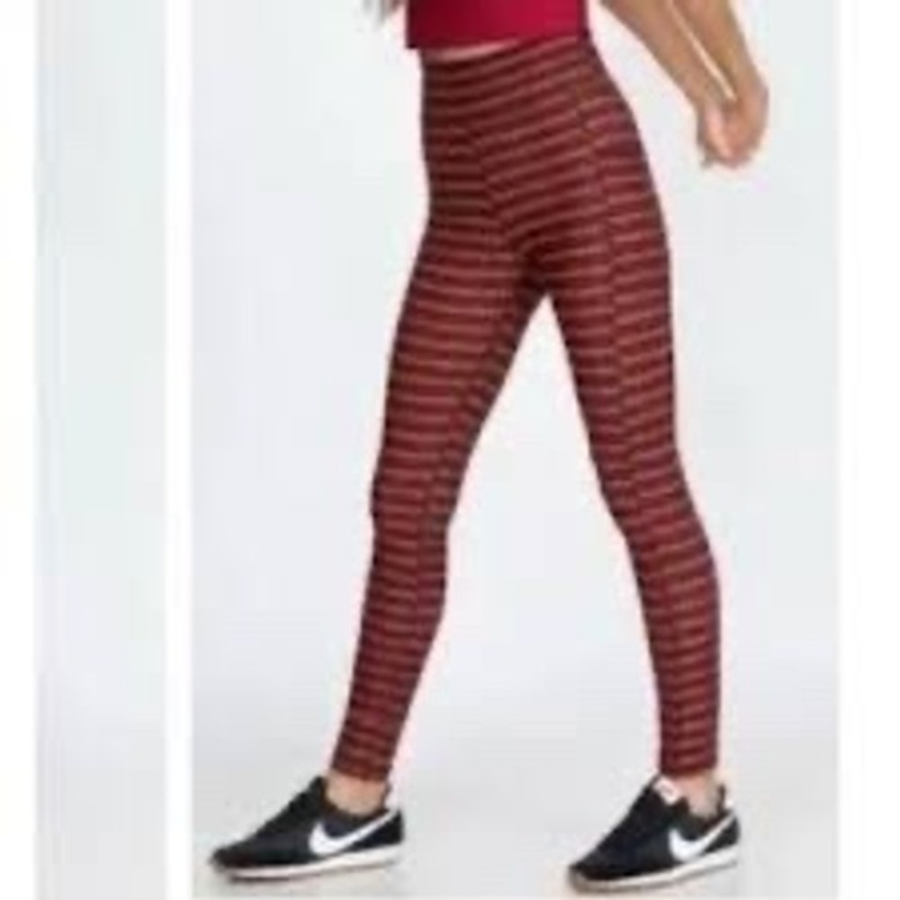 Johnny Was Calme Endurance High Waist Leggings 7/8 with Pockets Patterned Size S